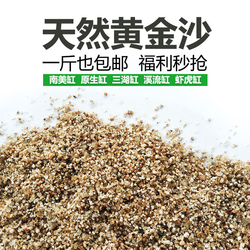 天然鱼缸底砂原生缸沙鼠沙南美缸