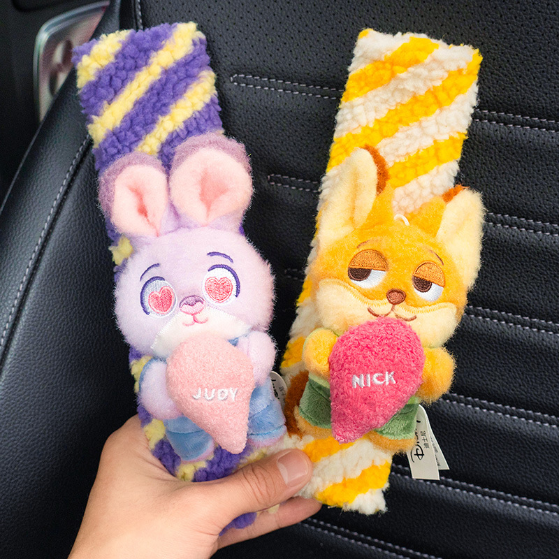 车载疯狂动物城朱迪尼克汽车安全