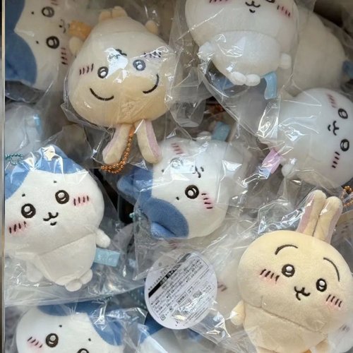 日本chikawa自嘲熊吉伊卡哇小八乌萨奇毛绒可爱小脚系列挂件玩偶