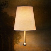 简约金属house背景可调节定制圆形样板间民宿茶楼定制镜前灯