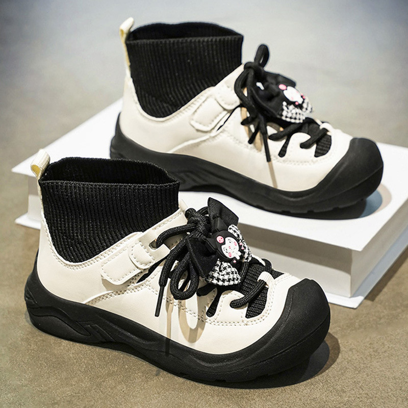 今年新品女童袜子鞋新款季儿童公主运动鞋爆款女孩小学生短靴