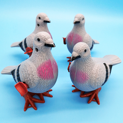 发条玩具跳跳小鸽子男仿真动物