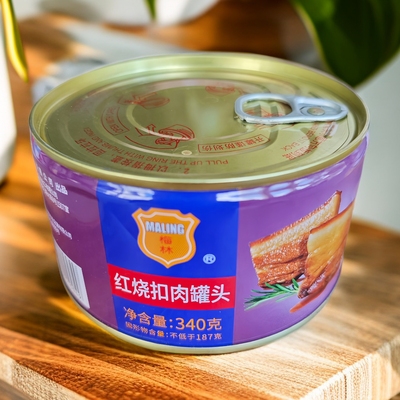 整箱中粮梅林红烧扣肉罐头340g*24罐拌面火锅下饭菜熟食