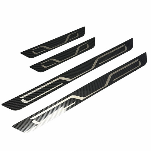 适用比亚迪BYD门槛条防踩贴迎宾踏板装饰保护防刮蹭不锈钢