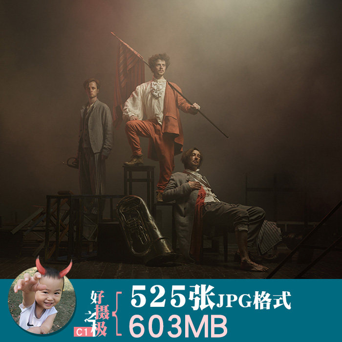 andrew kovalev复古戏剧幻想肖像人像摄影大师作品参考jpg图片集