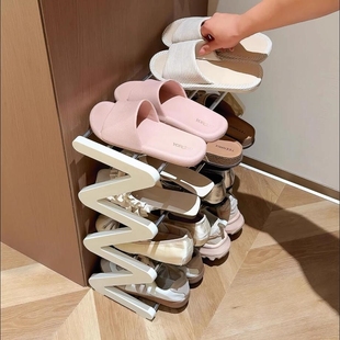 多层鞋架家用门口多层结实耐用出租房用宿舍小型桌下不占空间鞋柜