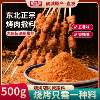 烧烤撒料孜然味东北套装羊肉串