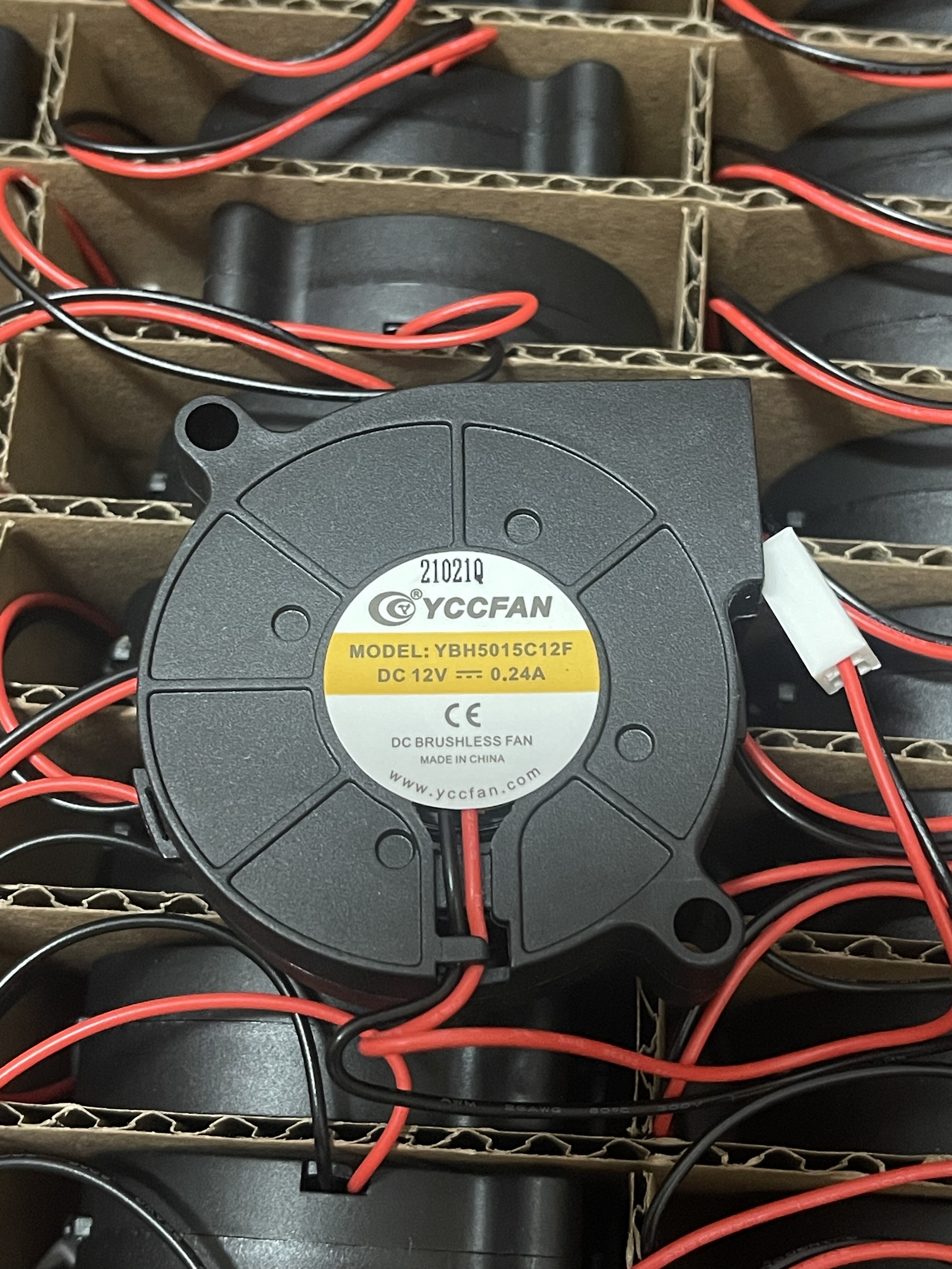 YBH5015S12 12V 0.24A 5015 5CM加湿器离心鼓风机涡轮风扇