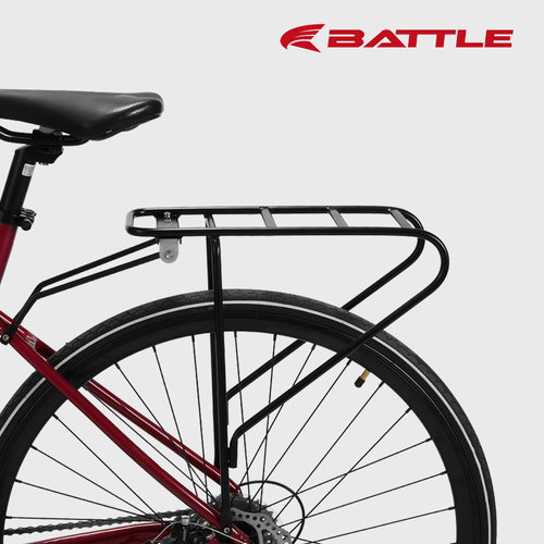 公路车专用货架后支撑座架可载人行李尾架700C单车瓜车砾石车通用