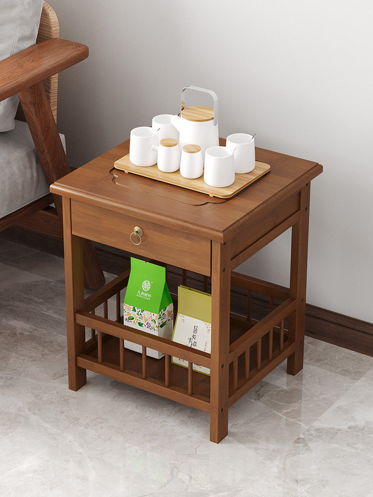 茶架子置物架非实木中式客厅小型茶叶博古架茶室茶具架茶叶储物柜