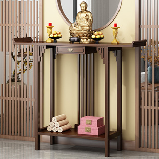 佛龛柜供桌神台财神爷供桌香案台神龛柜子佛台家用佛像菩萨供奉台