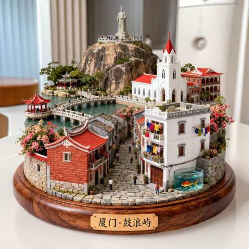 厦门鼓浪屿金属冰箱贴