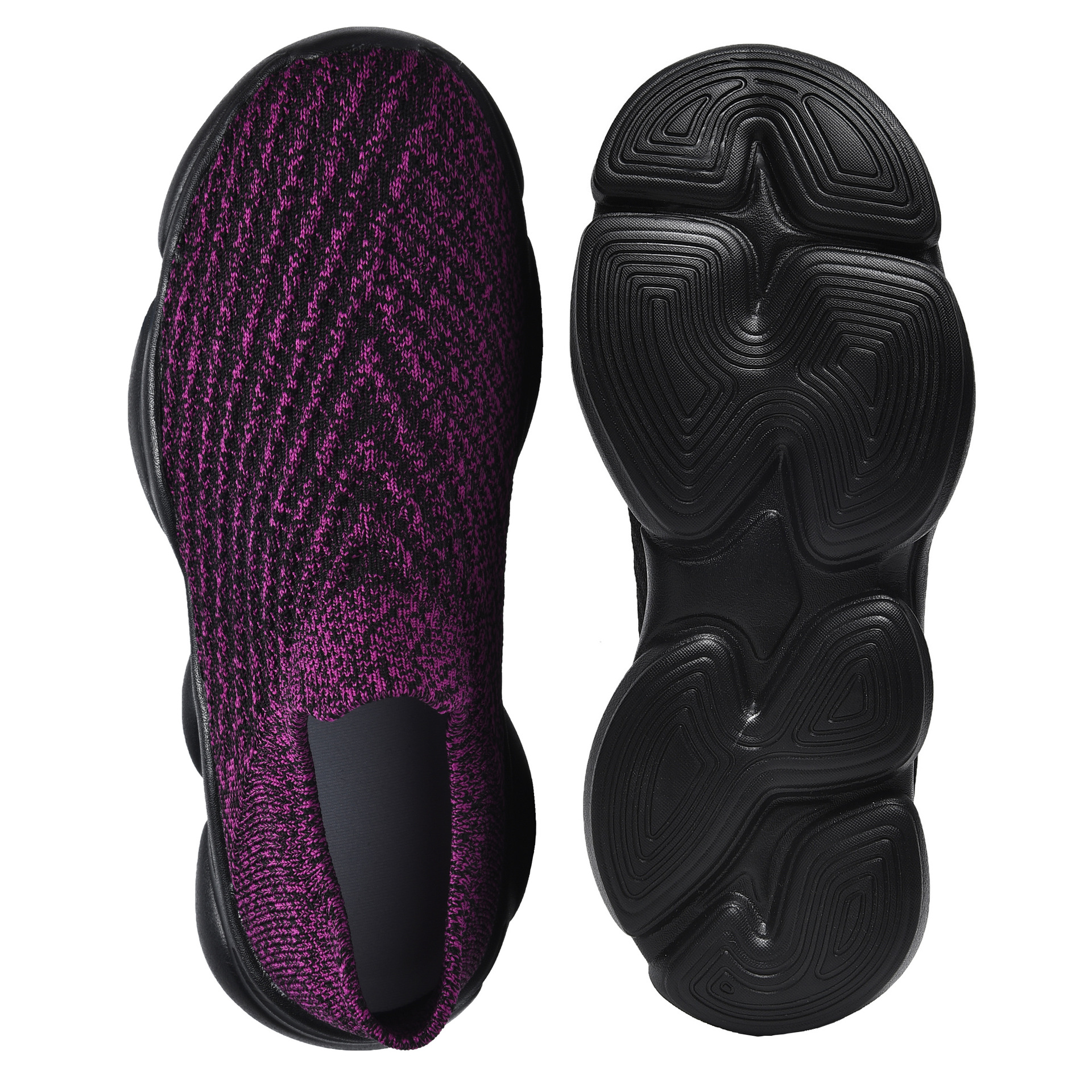 袜子鞋子女夏季新款飞织网面透气单鞋外贸大码软底休闲鞋女鞋