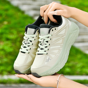 ONKE薄款透气轻便跑步鞋2025夏季男女鞋减震单网面慢跑运动休闲鞋