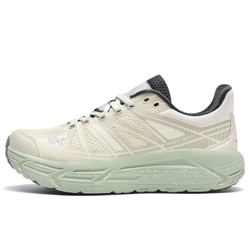 ONKE薄款透气轻便跑步鞋2024夏季男女鞋减震单网面慢跑运动休闲鞋