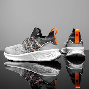 百搭运动鞋 跑步透气耐磨防滑轻便减震新款 轻弹米7代透气新款