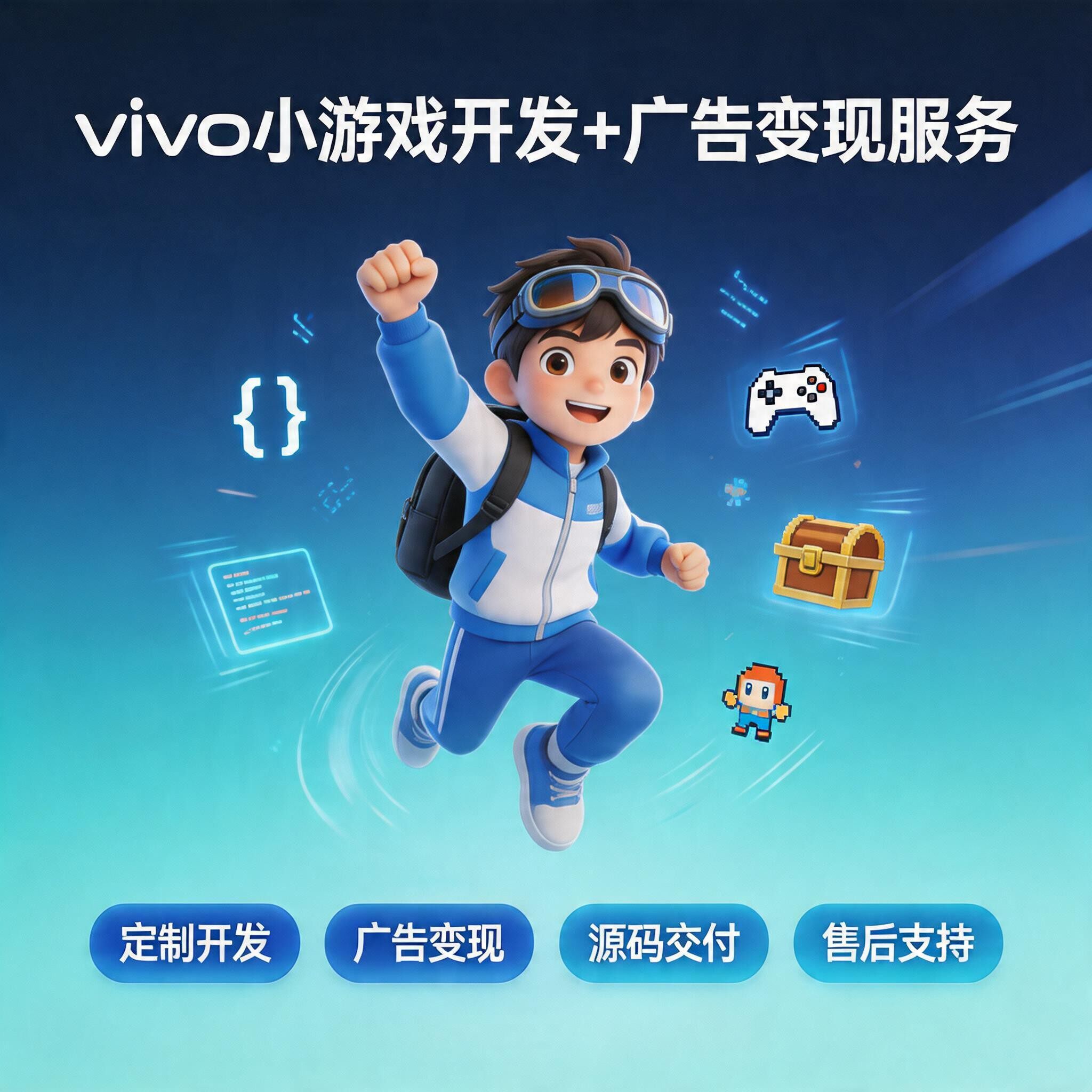 vivo小游戏开发风口对接流量企业形象VI设计