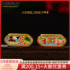 Xinglong Gold Ancient Burning Blue Squirrel Grape Hand Brand 3D Gold 999 Lotus Fish Brand Bracelet Bracelet Transfer Beads