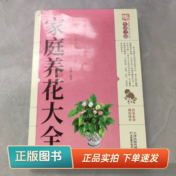 【正版书】家庭养花大全孙健 著天津科学技术出版社9787557634087