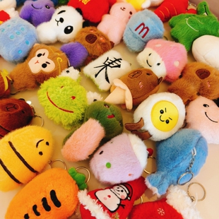 婚庆抛洒娃娃毛绒玩具 抓机娃娃批发 小礼品婚礼互动公司游戏抛洒