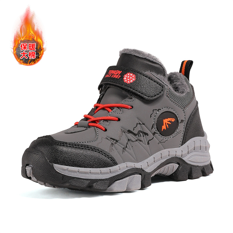 ABCONE男童棉鞋冬季加绒加厚