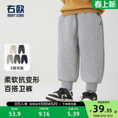 女童卫裤 宝宝运动裤 小男孩2025新款 春季 右欧男童裤 儿童童装 子春装