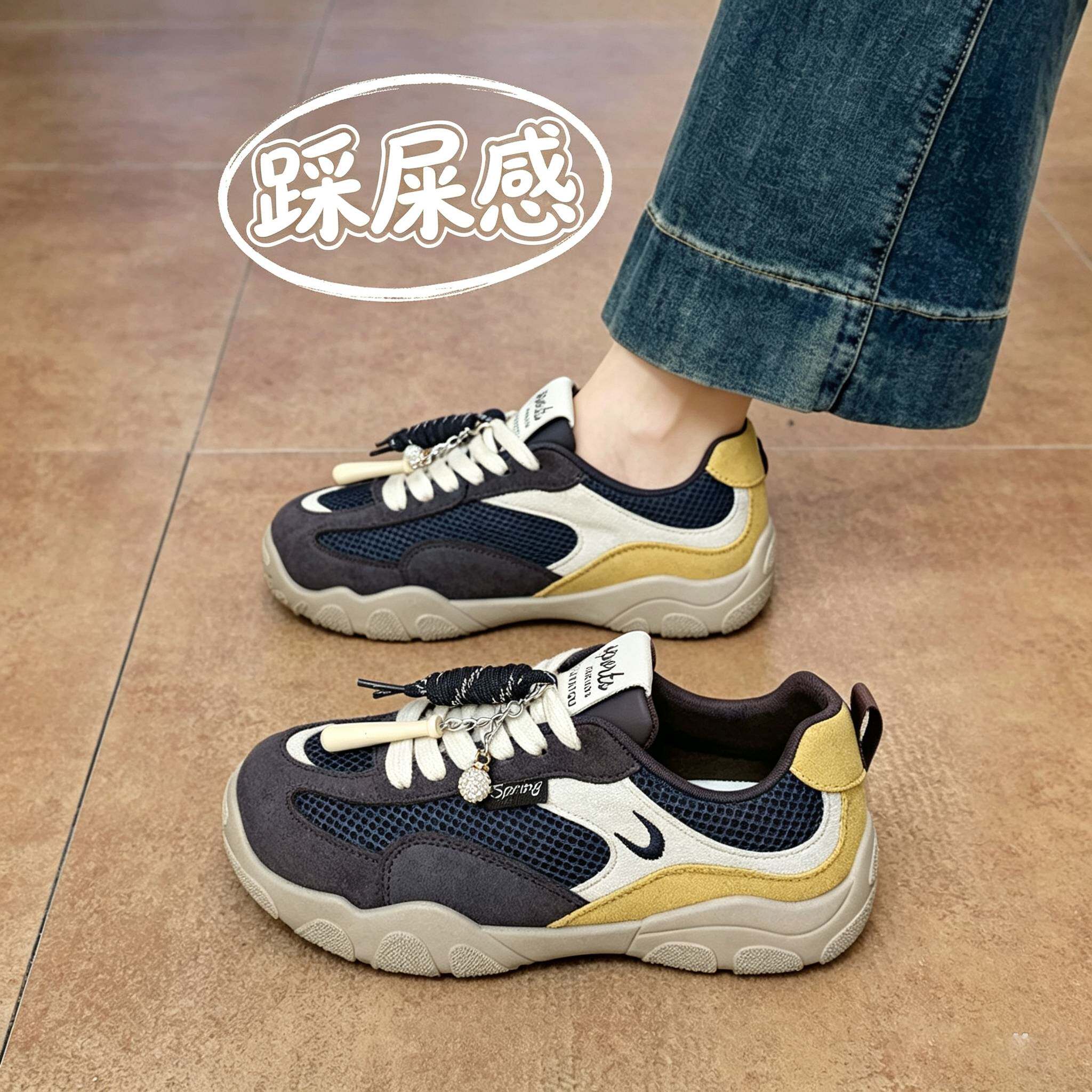 2026新款春秋劳保鞋女款时尚轻便钢包头防砸工厂女士久站不累透气