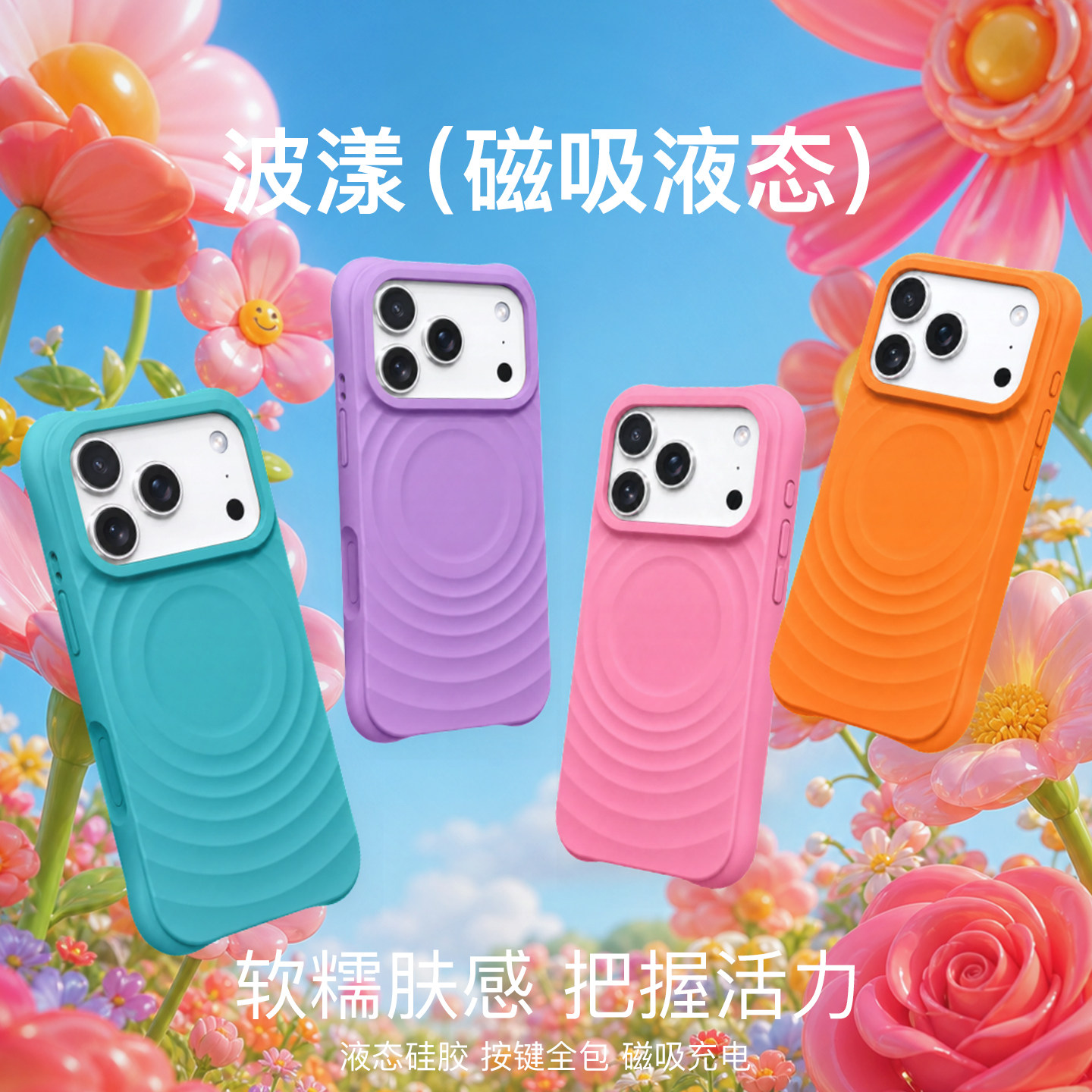 iPhone17ProMax液态硅胶壳