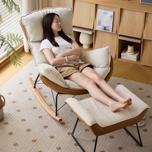 三又木摇椅家用客厅单人沙发