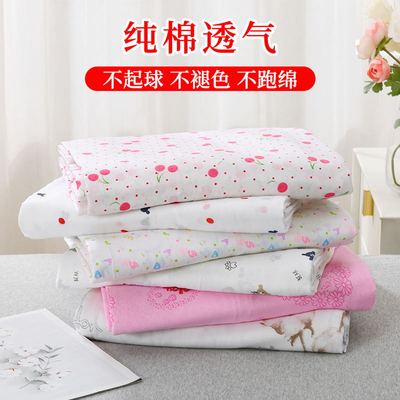 彩色纱布高密度全棉絮内胆套