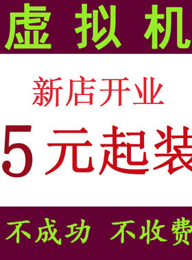 远程安装虚拟机cf dnf天龙八部去虚拟化过防检测过tpsp游戏多双开