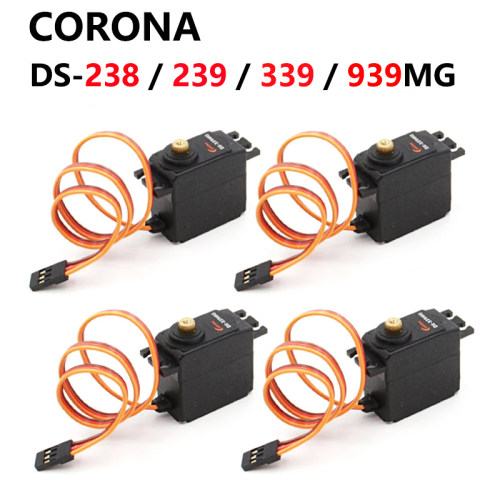 日冠CORONA微金属齿数字舵机伺服器DS939MG DS238MG DS239 339MG