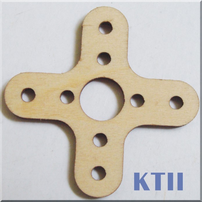 KTMODEL◆遥控飞机十字形电机安装固定木片\适用于2208/12/16马达