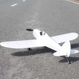 电动固定翼航模飞机/FLY BABY飞宝/ 下单翼像真机教练机EPO白板机
