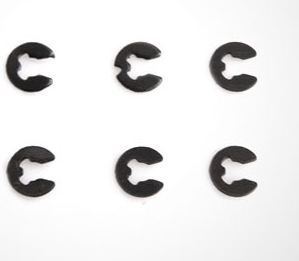 KTMODEL◆2212 2208 电机轴卡簧  模型电机配件3.0 3.17MME形卡扣