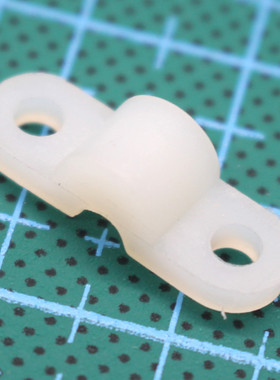 KTMODEL◆拱形压片 适用2MM 3MM钢丝起落架 L20*W7*H6mm