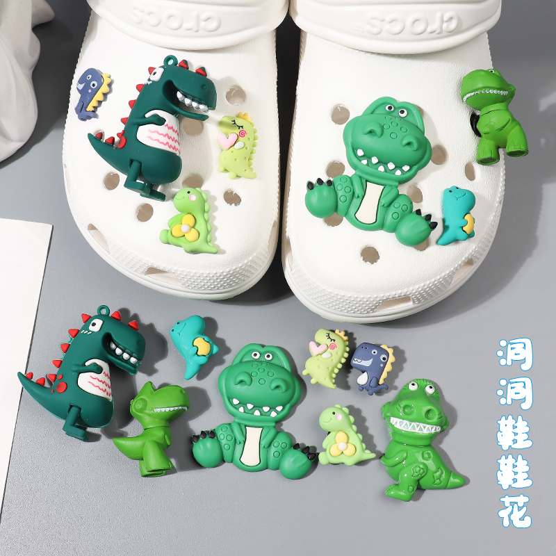 叶子姐姐洞洞鞋配饰crocs