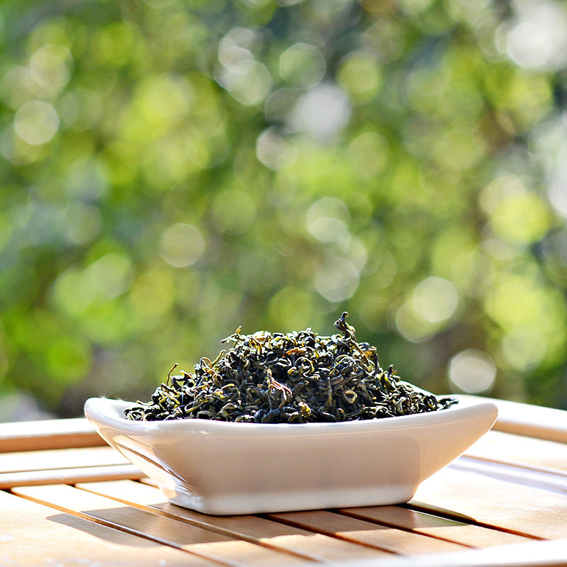 毛峰绿茶新茶毛尖四川雅安蒙顶山茶高山茶耐泡袋装250g
