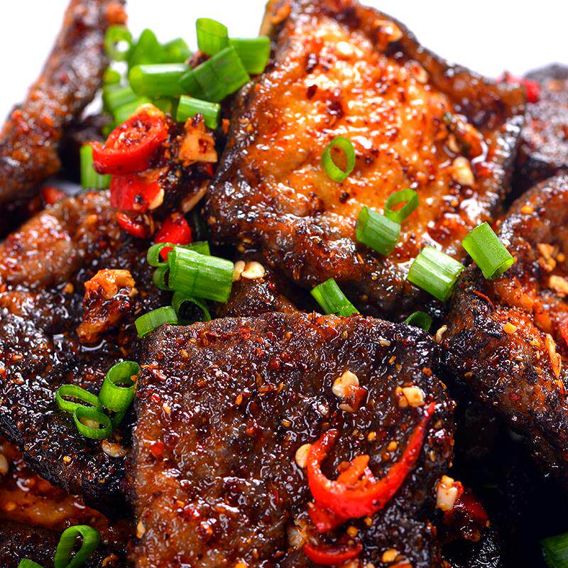 长沙特产思乡山湖南臭豆腐黑色油炸网红零食豆腐干休闲小吃