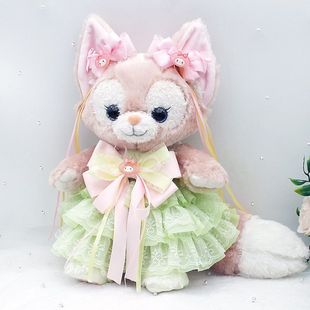 新款夏日漫波系列玲娜贝儿毛绒玩具公仔星黛露骨架款欣欣露露狐狸