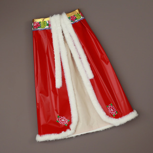 仙家纸披风神仙披肩泰山奶奶纸衣服纸袍斗篷王母娘娘冬季寒衣绒绒