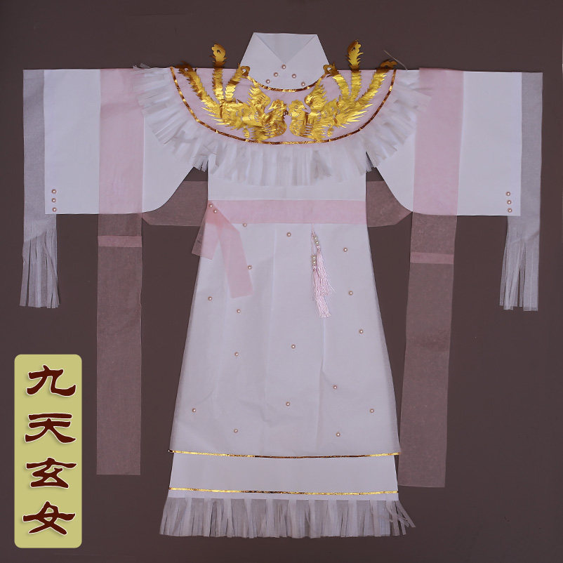 手工制作纸纱裙纸袍精品