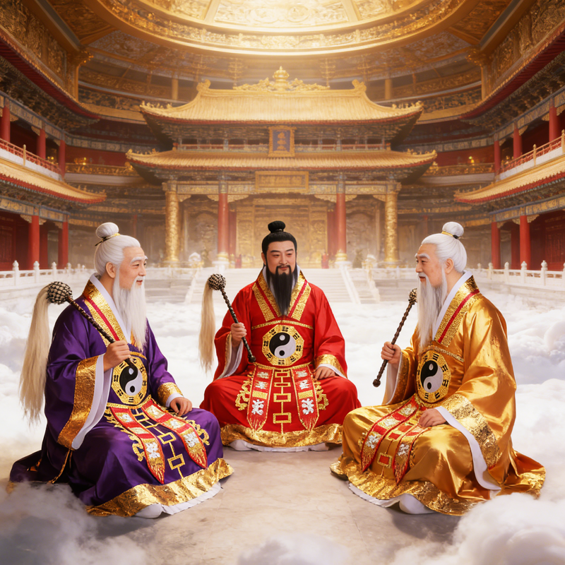 精品纸袍三清仙衣长袍道袍纸衣服法衣道士服老仙神衣手工老君服
