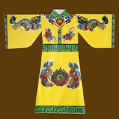 仙家纸衣服神仙长袍玉皇大帝龙袍醴都大帝玉帝城隍爷仙袍男款 仙衣