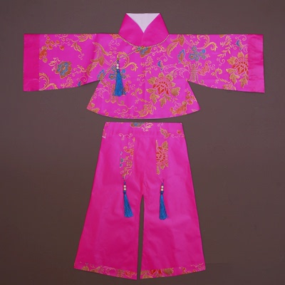 童子长袍装童女装纸衣服金童玉女