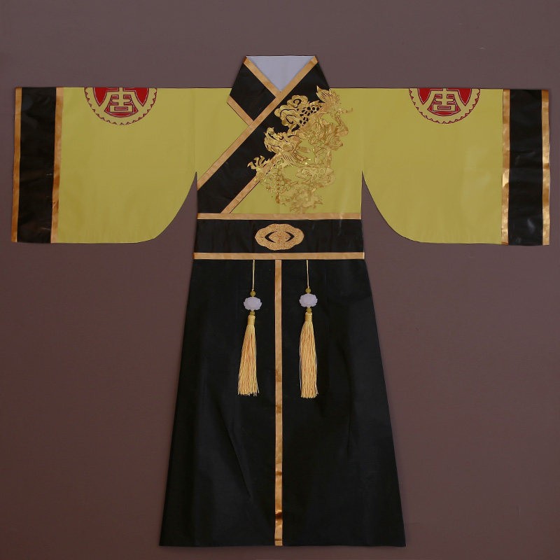 纸衣服龙袍75厘米龙衣