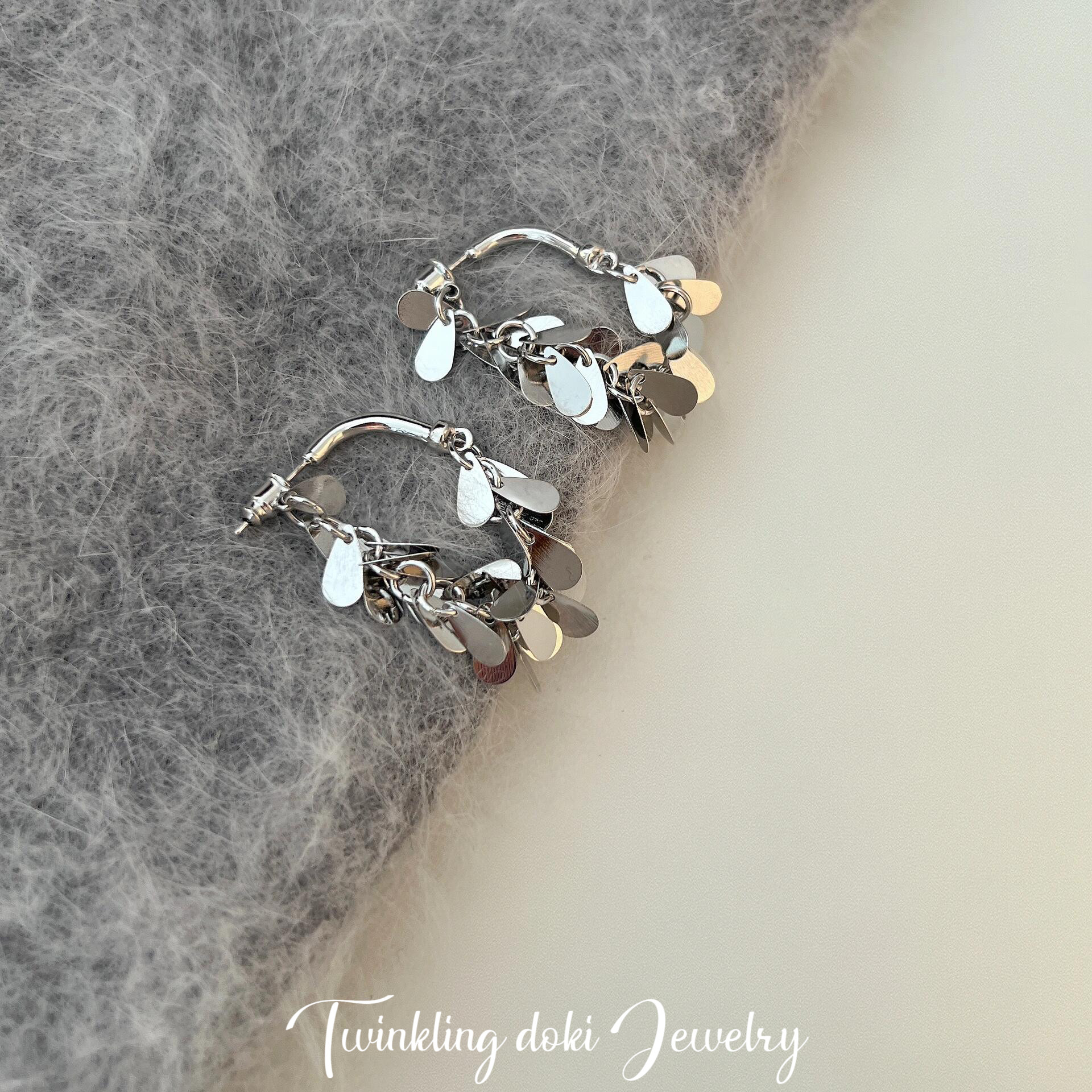 爆闪叶片～流苏后挂式麦穗耳钉女秋冬轻奢高级感气质耳环耳饰耳夹,饰品/流行首饰/时尚饰品新,耳环,淘宝优惠券,粉丝福利购,淘宝优惠卷