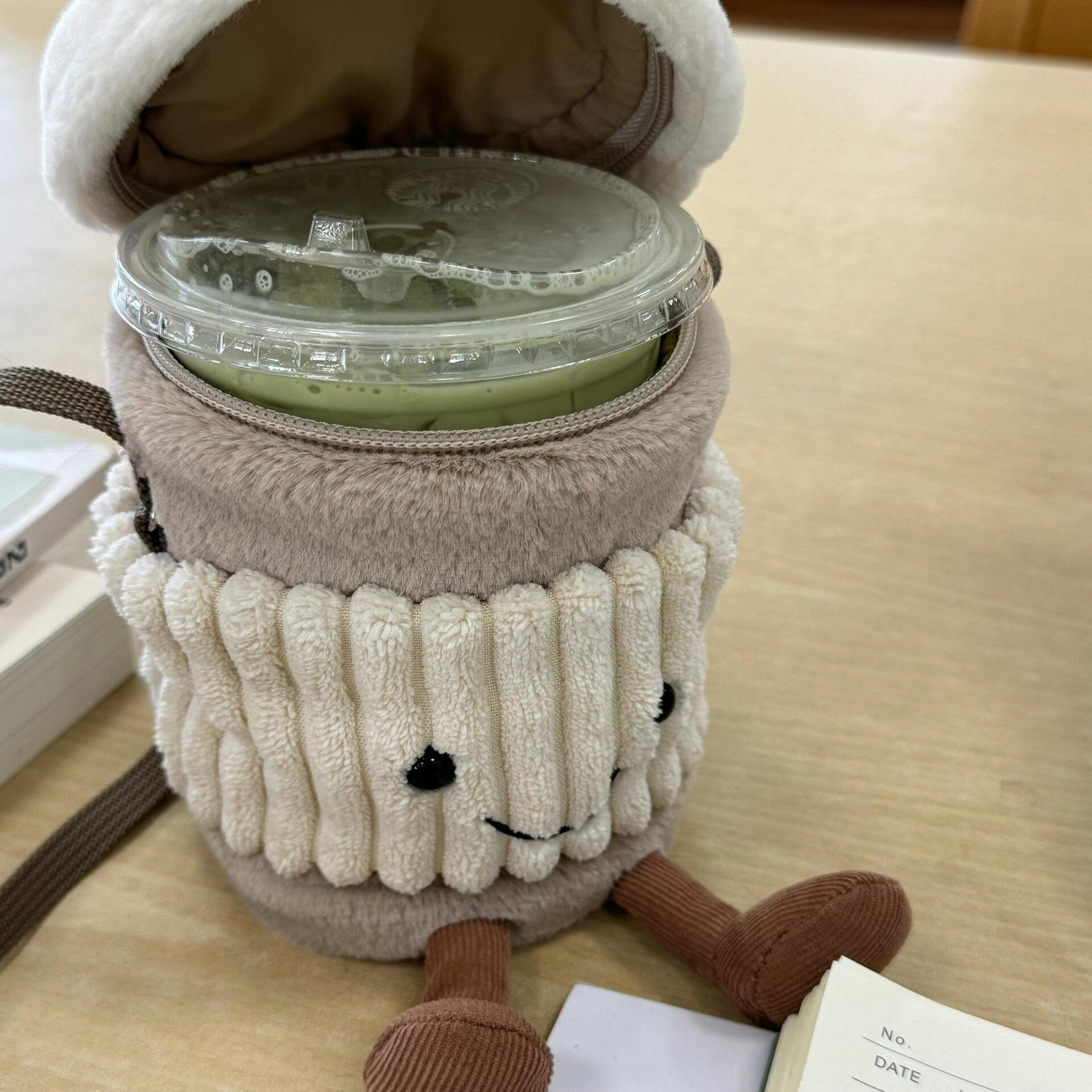 jellycat斜挎包咖啡杯云朵小猪狗