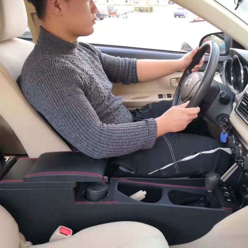 2014-18款丰田新威驰扶手箱专用于17款威驰FS改装致炫全包围配件
