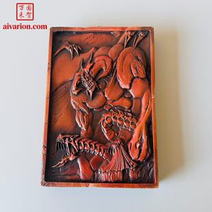 怪兽系列石板游戏王黑暗大法师卡牌手办三幻神青眼白龙黑魔导雕像